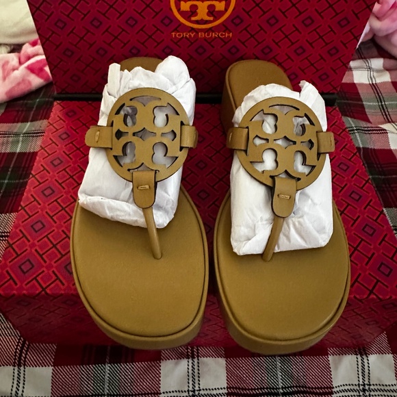 Tory Burch Shoes - Tory Burch wedge miller sandal